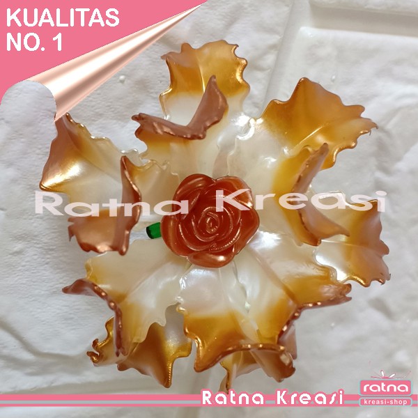 BAHAN MANIK MUTIARA GIGI BUAYA GRADASI