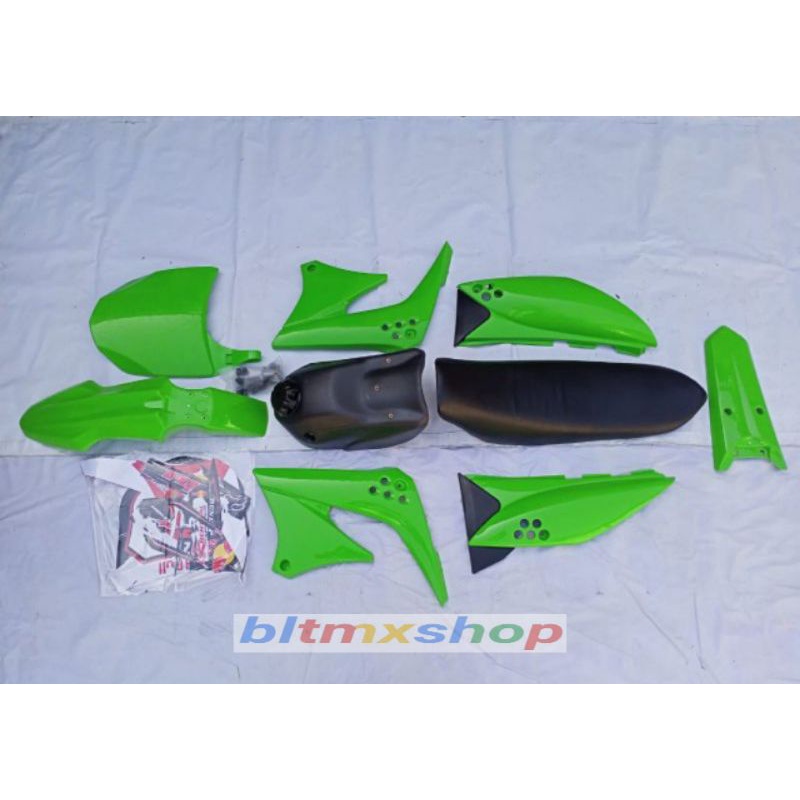 body fullset klx 150 old body full set KLX 150 old body set klx old lengkap tangki dan jok body kit 