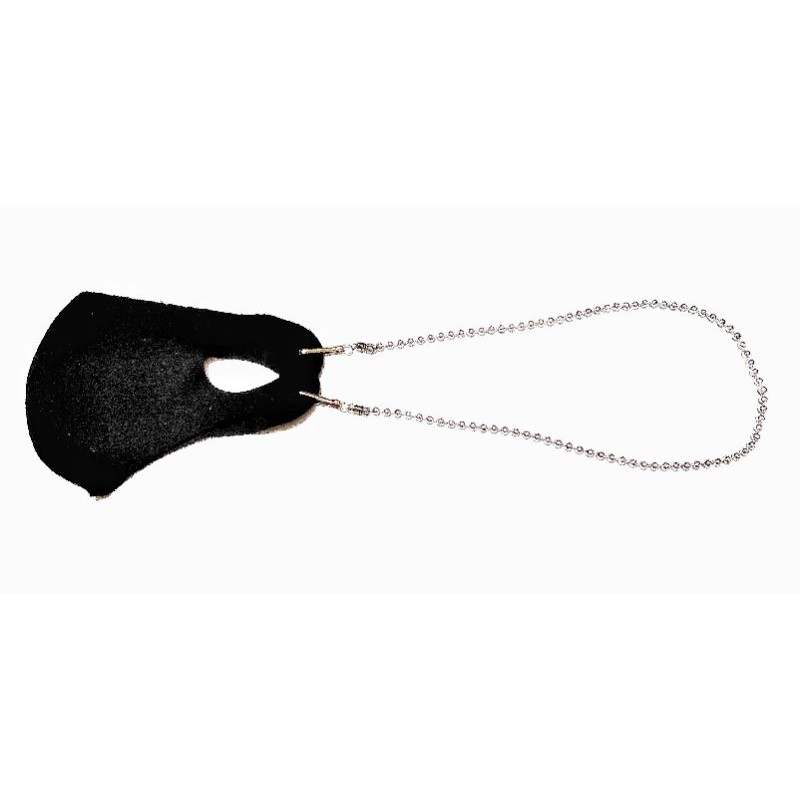 Kalung Gantungan Masker Strap Mask Hanging Korean Silver Metalic Beads String Series Mote