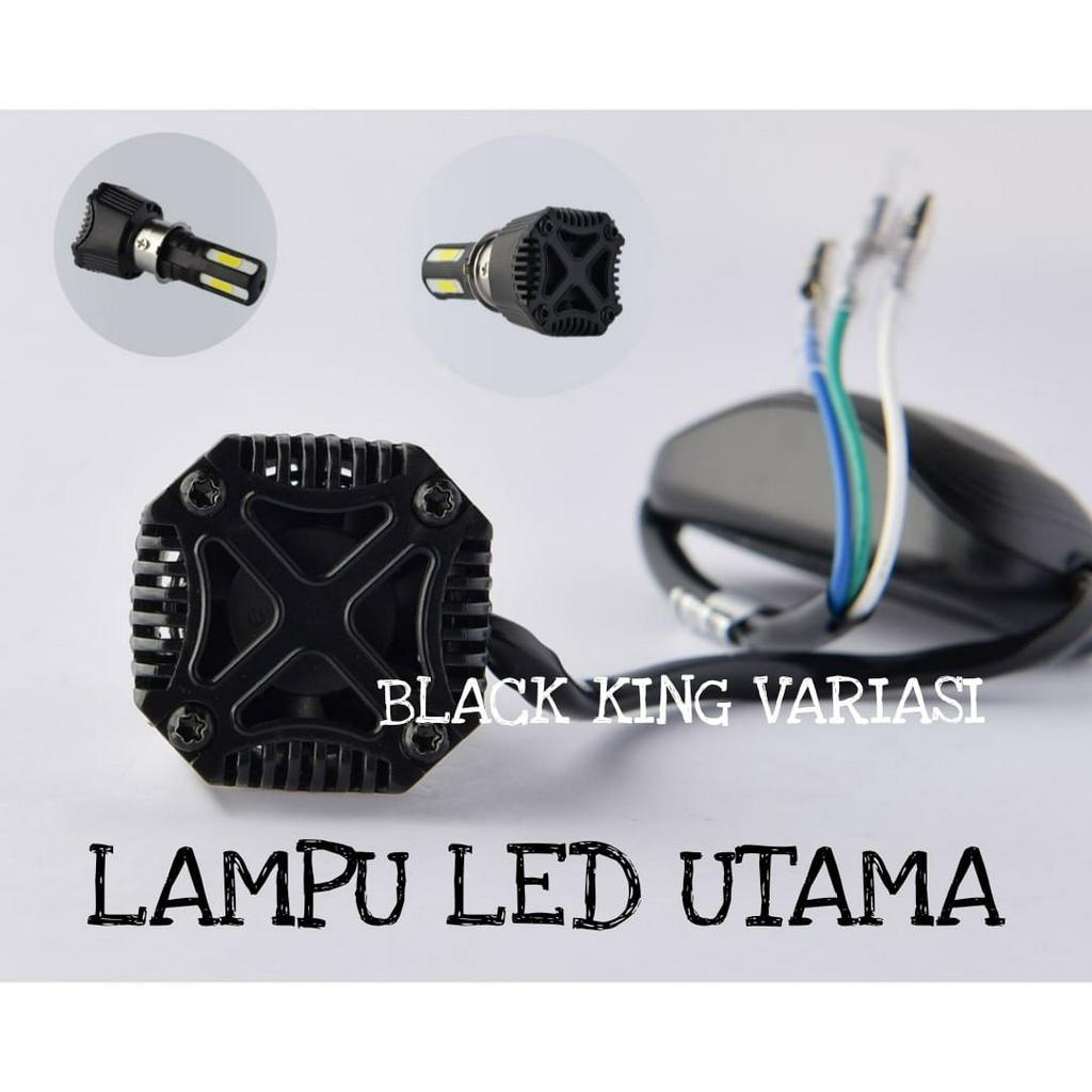 Lampu Led Motor Lampu Utama Motor Led Headlamp Bohlam Motor RTD M02H Lampu Depan RTD H4 H6 AC DC