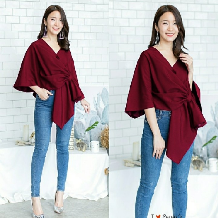 FWG - BATWING MONA / BATWING WANITA / PAKAIAN WANITA BATWING / ATASAN