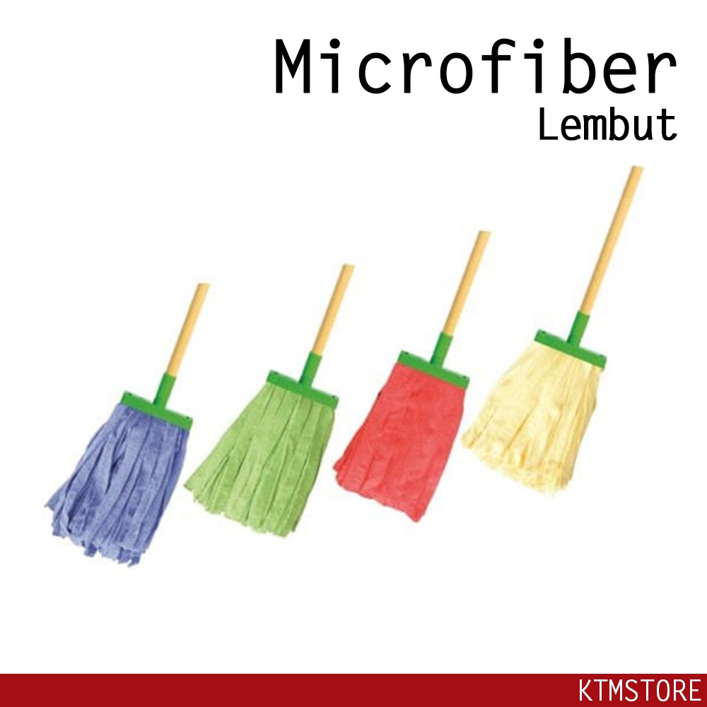 Alat Pel Lantai Microfiber Daily Wet Microfibre MOP 201235 CleanMatic