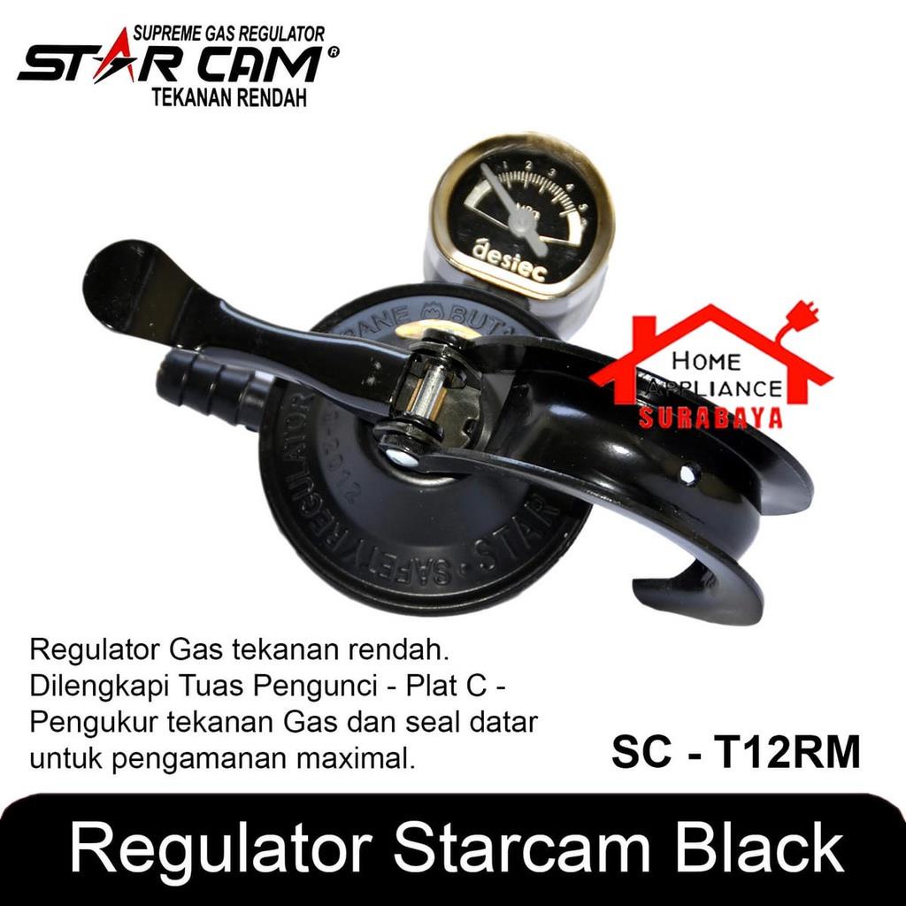 Star Cam Regulator + Meter Starcam Tekanan Rendah Low Pressure SC-T12RM | SC T12 RM Sudah SNI