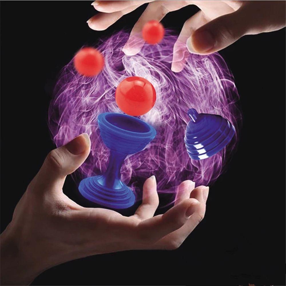 Mxbeauty Manik-Manik Pergi Ada Jejak Puzzle Novelty Mainan Pertunjukan Sulap Klasik Trik Sulap Props Beads Menghilangkan Sulap