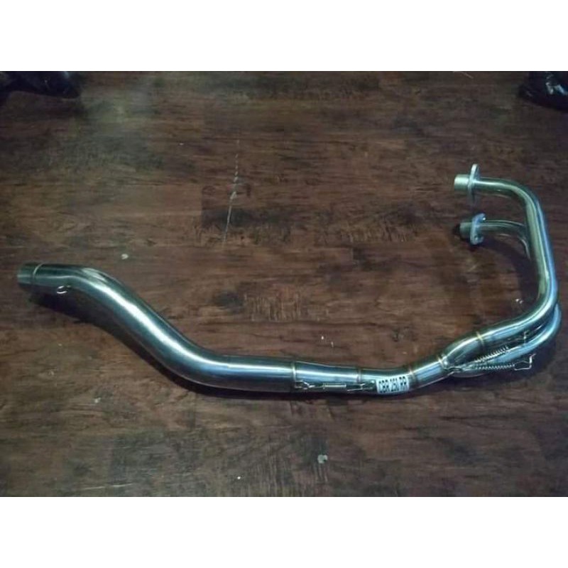 header cbr 250 rr bahan stainlis bending