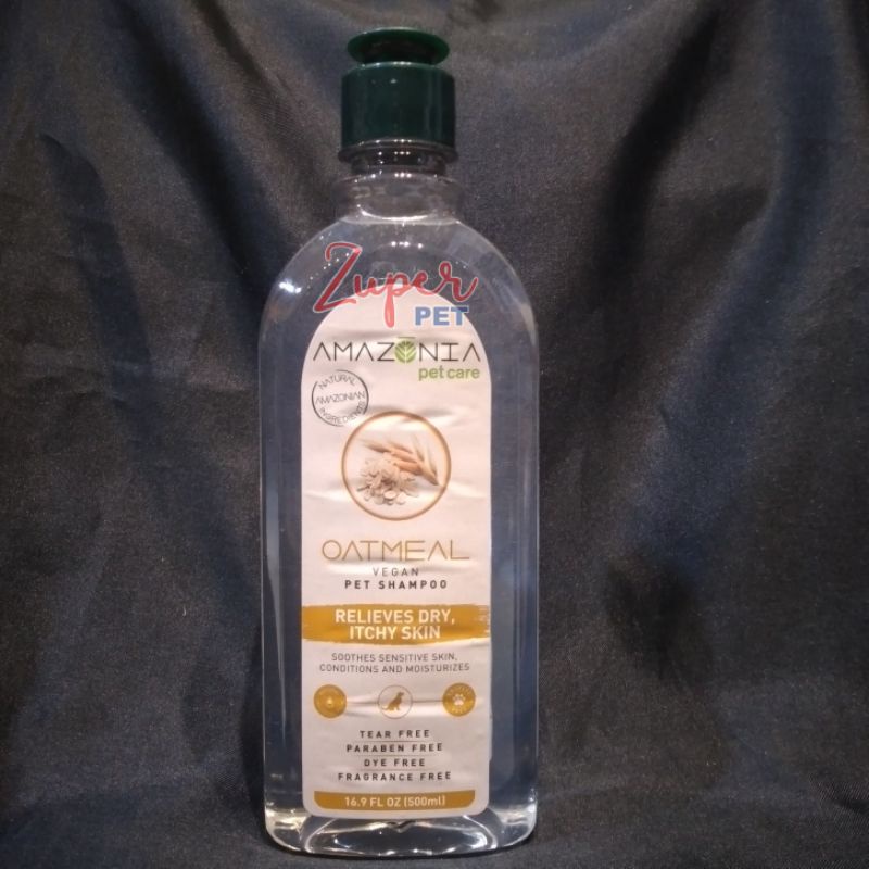 Jual Amazonia pet care Oatmeal Pet Shampoo 500ml / Amazonia Shampoo