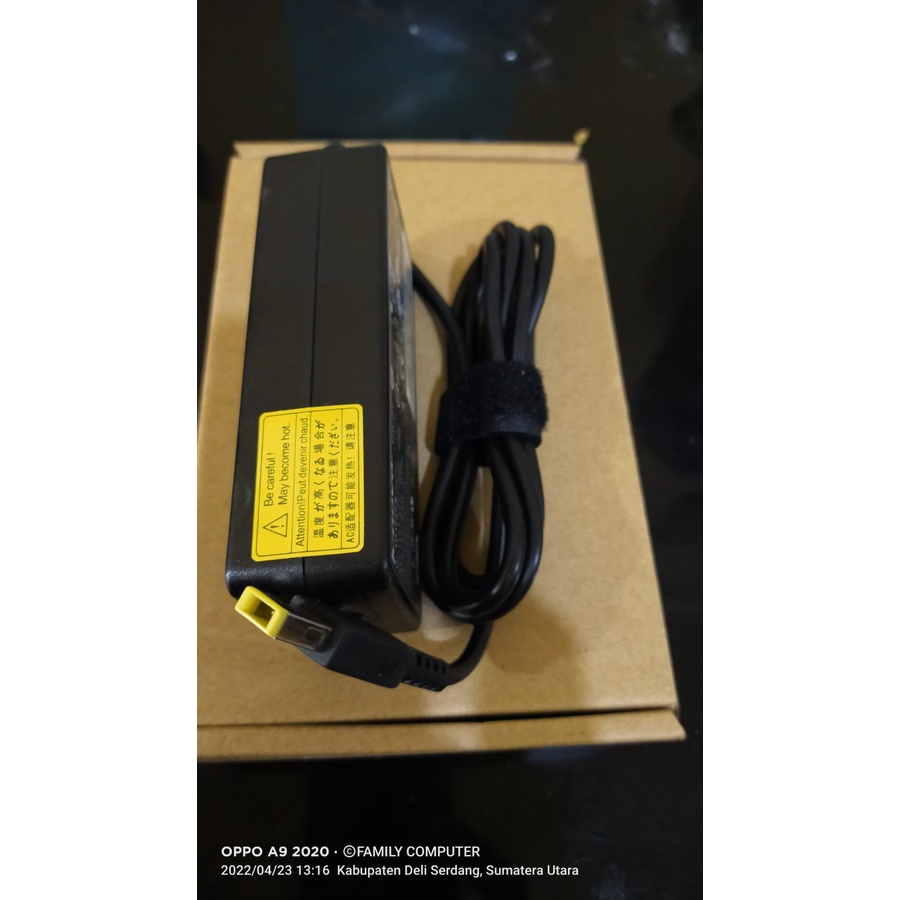 [MURAH] CHARGER ADAPTOR LENOVO ORIGINAL 20V 2.25A USB jamin good quality ORIGINAL