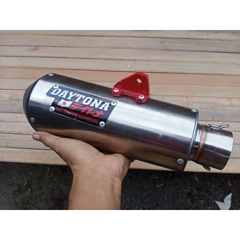 SILENCER (ONLY) KNALPOT DAYTONA (INLET 50) BEAT MIO VARIO AEROX SCOOPY NMAX PCX ADV LEXI GENIO DLL