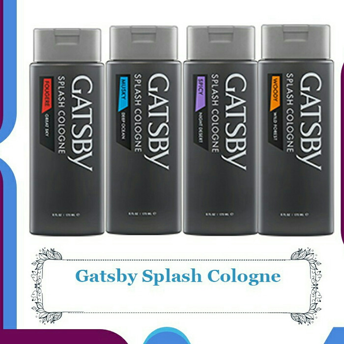 gatsby splash cologne parfum 175 ml