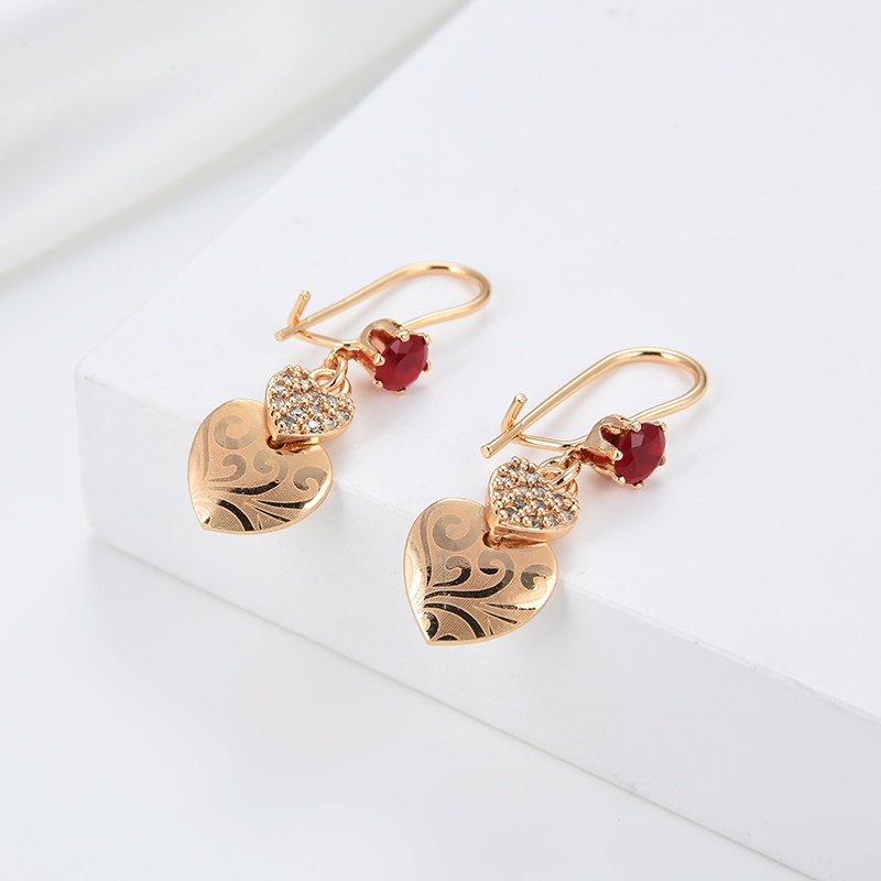 anting titanium wanita emas muda anti karat dewasa tusuk korea asli panjang dan luntur korea style selamanya dewasa 16-24e