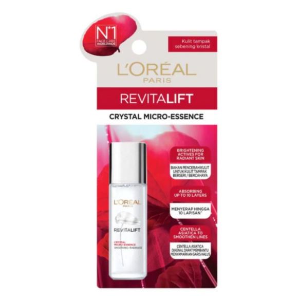 ☘️Yuri Kosmetik☘️ Loreal Revitalift Crystal Micro Essence 22ml / 65ml / 130ml / Skin Care