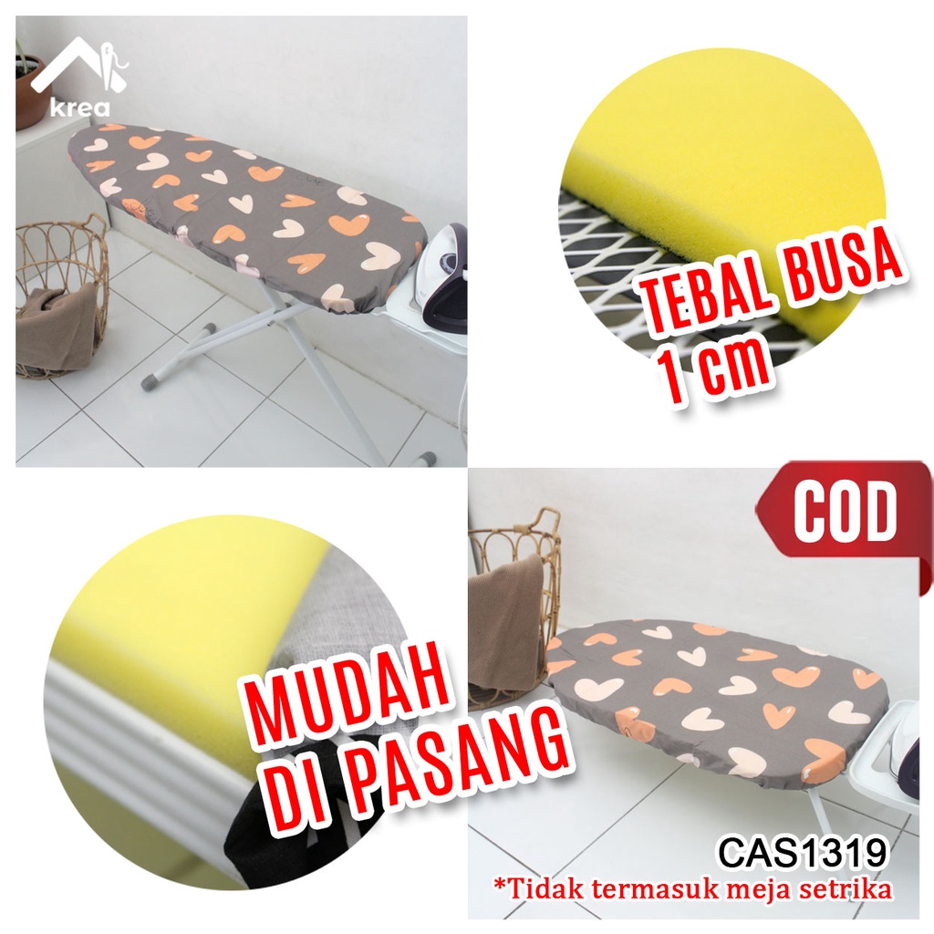 COVER MEJA SETRIKA KECIL DAN BESAR KRISBOW CAS1319 ( TANPA MEJA )