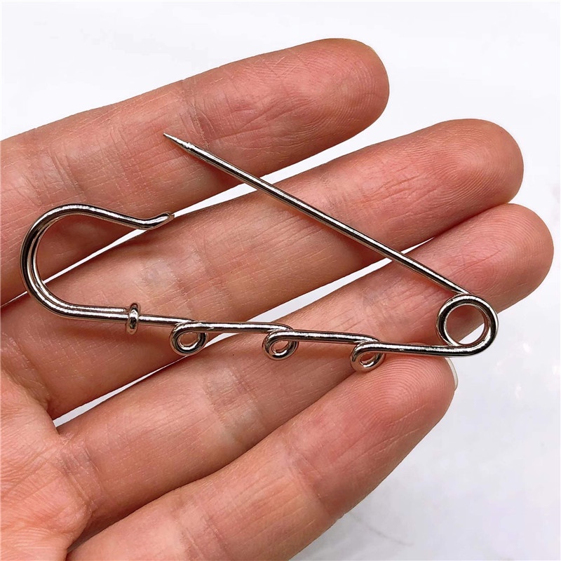 Pin Bros Kosong Dengan 3 Cincin Untuk Membuat Perhiasan DIY