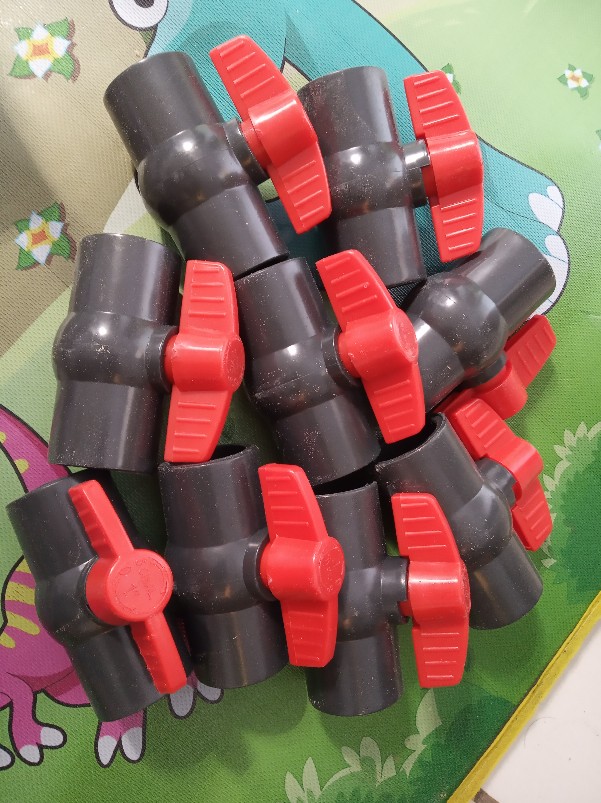 Ball Valve Pvc / Stop Keran Plastik 1 - Harga Per Buah
