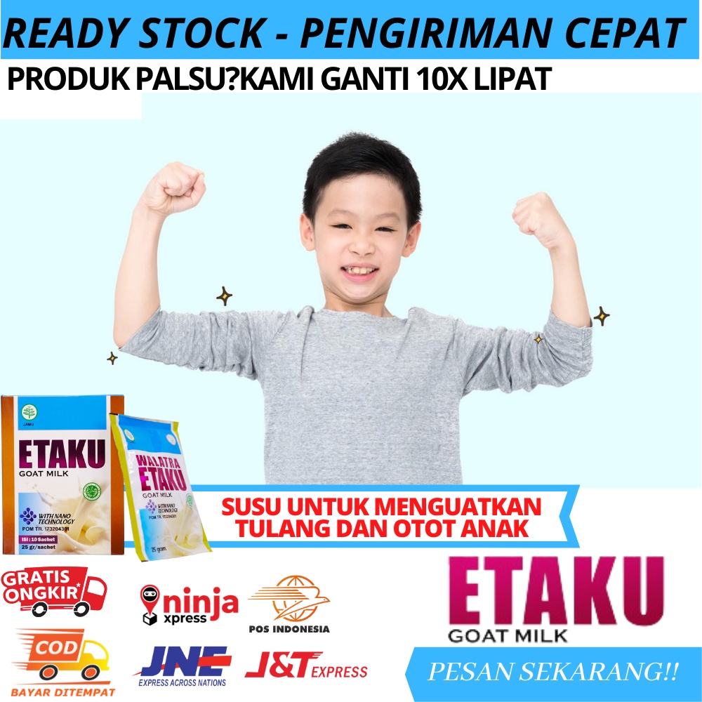 Susu Kambing Etawa Untuk Pertumbuhan Tulang Anak, Memperkuat Tulang dan Otot Anak, Suplemen Vitamin 