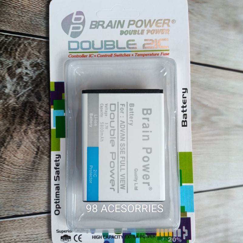 Batre Batre Batre Batre Advan s5e Full view Doubel Power