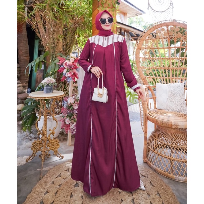 Zaneta dress gamis cantik