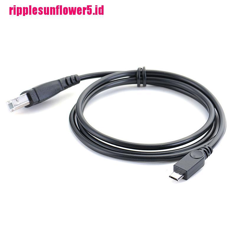 Kabel Data OTG Micro USB Male To USB B Male Panjang 3.2ft Untuk Printer