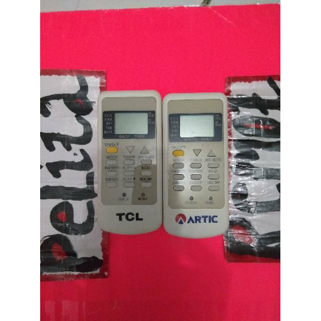 remot ac ARTIC original terlengkap