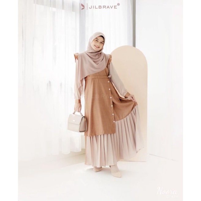 Noora Honey Glaze Dress by Jilbrave (preloved)