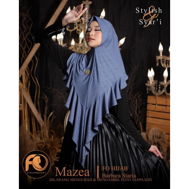 Jilbab Fo Hijab Mazea Stylish Syar'i SN