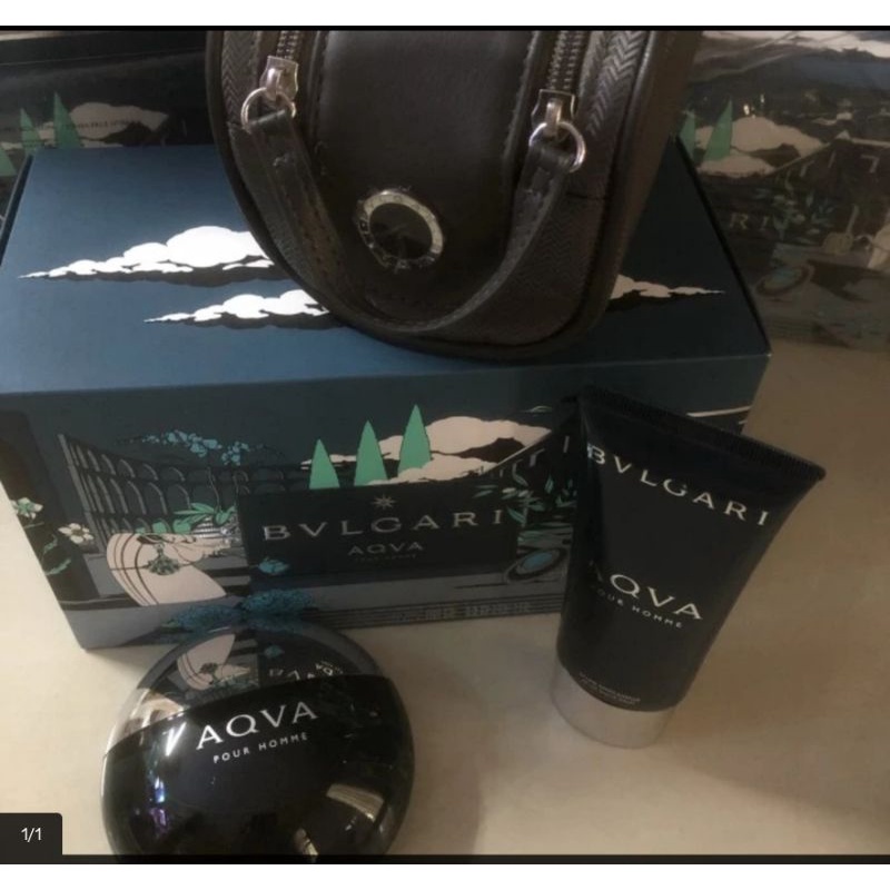 Bvlgari Aqva Pour Homme Gift Set