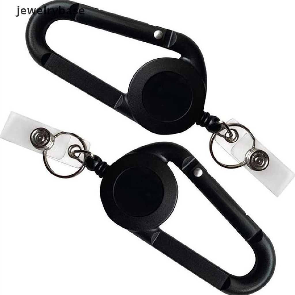 (jewelrybase) Gantungan Kunci Dengan Tali Lanyard Retractable Heavy Duty