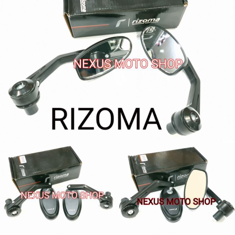 Spion jalu rizoma bar end mirror rizoma spion jalu universal