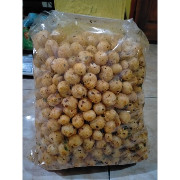 

Cimol Kering Endog Lewo Pedas Daun Jeruk 1kg