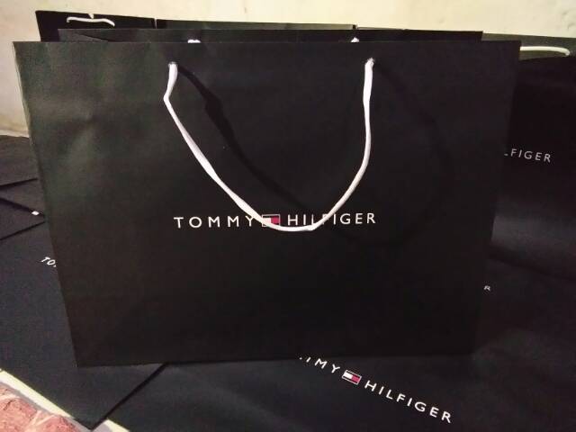 PAPER BAG BRANDED PAPERBAG TOMMY HILFIGER JUMBO