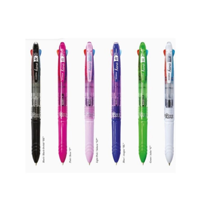 

Ballpoint pulpen 4 Warna/A4C (Hana)