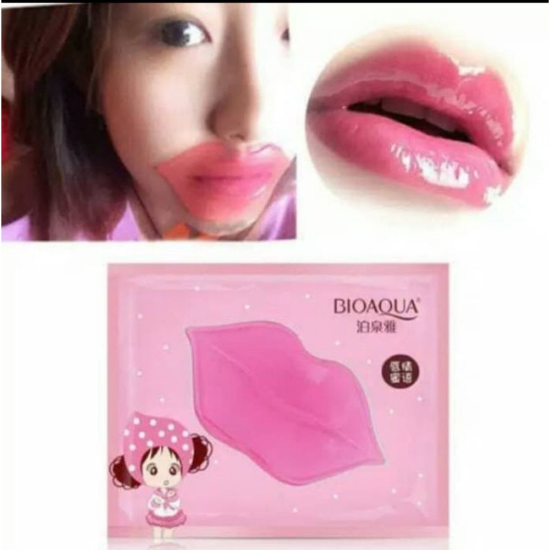 masker bibir lip mask collagen