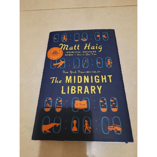 THE MIDNIGHT LIBRARY - MATT HAIG (HARDCOVER) (PRELOVED)