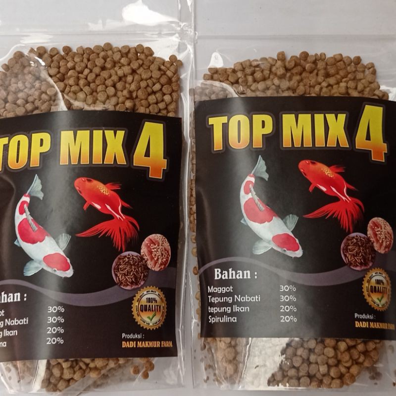 PELET IKAN KOI LOUHAN OSCAR AROWANA 100GR