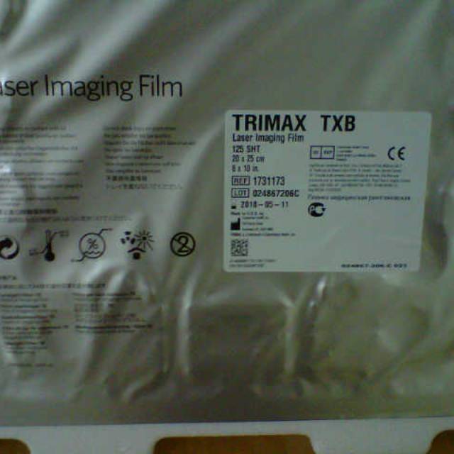 Film xray trimax TXE 8x10
