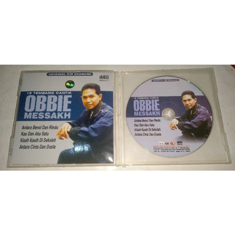 OBBIE MESSAKH - 16 TEMBANG CANTIK CD MUSIK