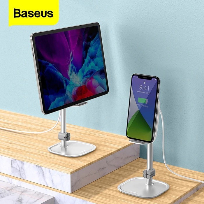 BASEUS PHONE HOLDER STAND HOLDER DUDUKAN HANDPHONE/PAD/DESKTOP BRACKET