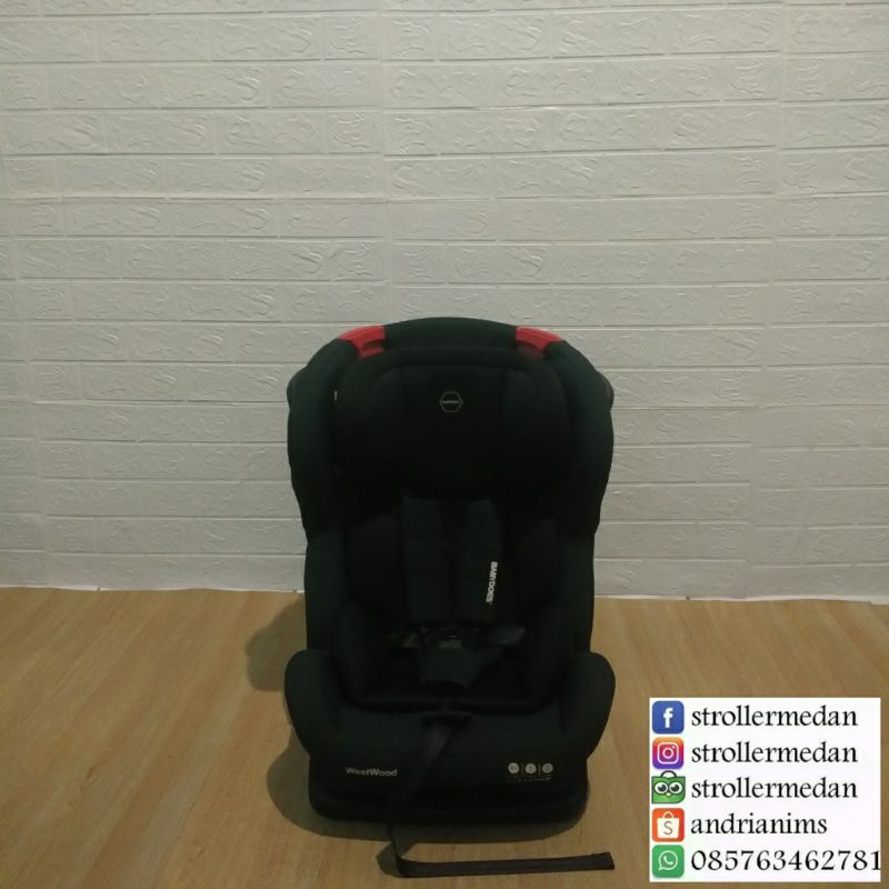 Car Seat Babydoes Westwood CH 873 SN Black (Preloved)