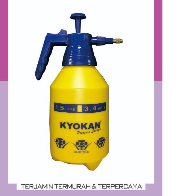 ➹ Sprayer 2 Liter Semprotan Tanaman Burung Tekanan Air Pompa Pressure Spray Jet Kyokan, Violet, Scar