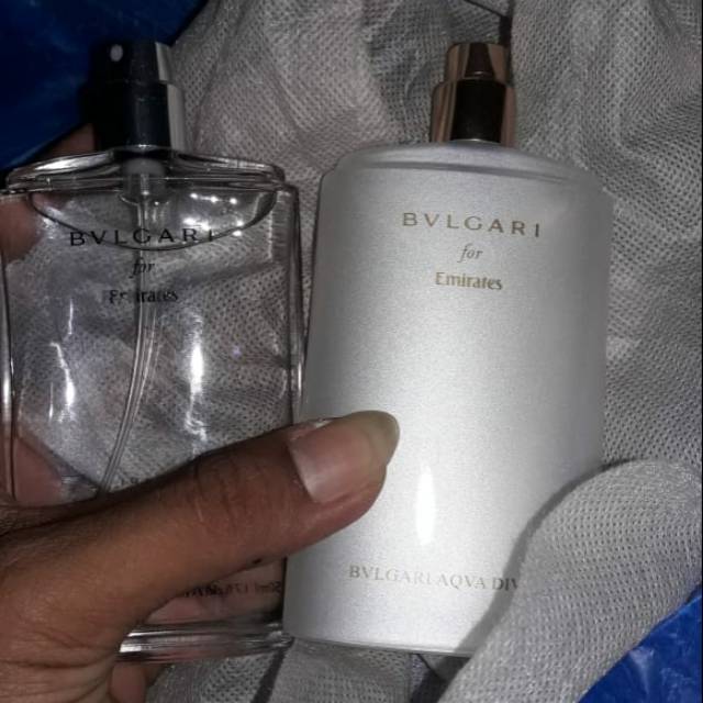 Parfum bvlgari for Emirates Import