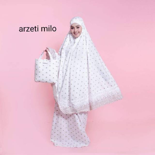 MUKENA ARZETI/MUKENA MURAH/MUKENA LEMBUT/MUKENA SPONS