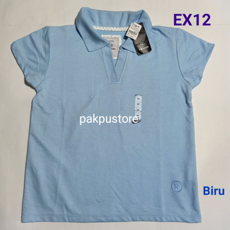  Kaos  Polo  Cewek ABG merk NEVADA  original branded matahari  