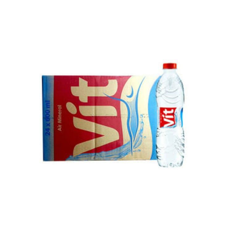 VIT Air Mineral 600ml 1 dus 24 botol