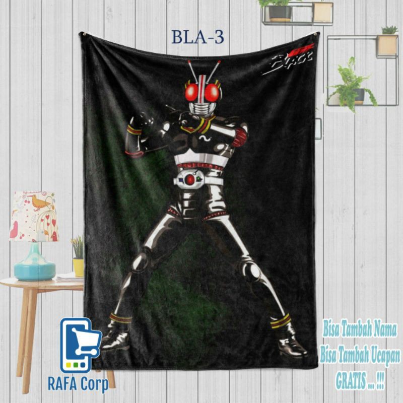 selimut kamen rider black - kamen rider - selimut custom kamen rider black - selimut keren