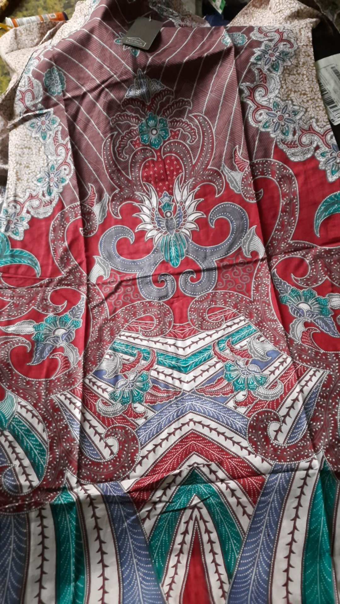 Atasan Batik Dolby Dolbi Dobby Doby Tenun Sutra Tulis Halus Katun Atbm Baron ,sarombit Atasan Batik