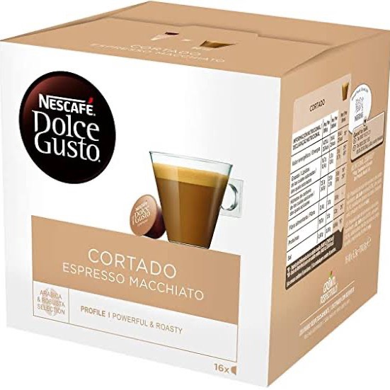 

Kopi - Nescafe Dolce Gusto Cortado Espresso Macchiato