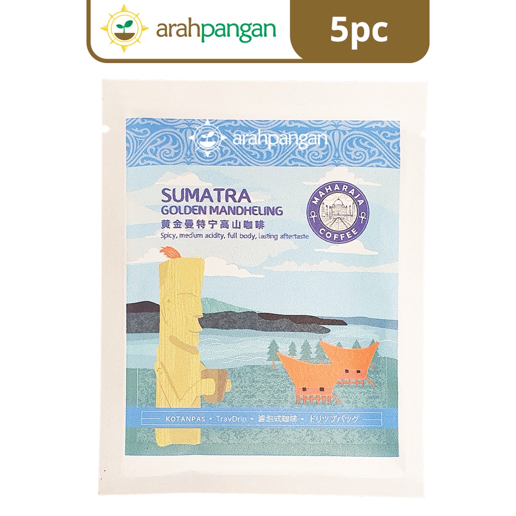 

Drip Coffee Sumatera MANDHELING Kopi Tanpa Ampas Maharaja