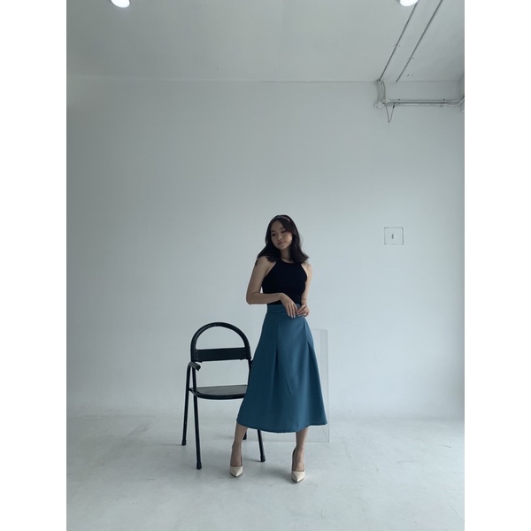 Eden Skirt-Teal Blue