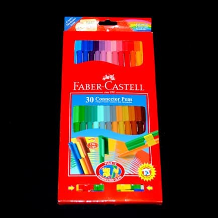 

Unik Spidol/ Connector Pen Faber Castell 30 Warna Berkualitas