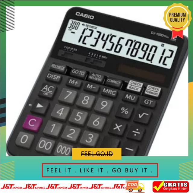 

Terbagus Termurah Kalkulator Casio Dj 120 D Plus Besar Original